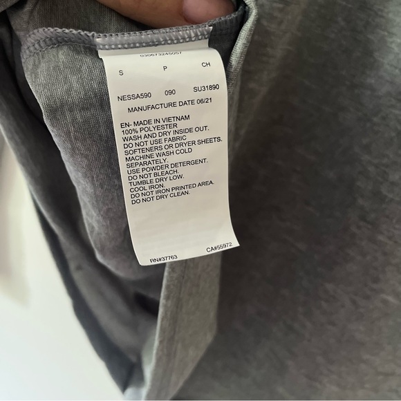 Men's Nike UPF Sun Protection Long Sleeve Shirt S - Picture 5 of 6